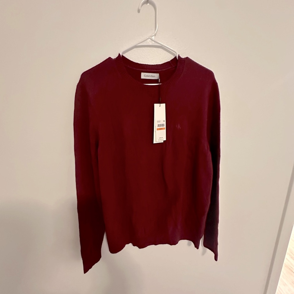 Calvin Klein Red Sweater